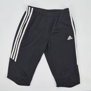 Y2k Classic Adidas Clima Sporty Womens Gym Athletic Workout Capris| Size Medium